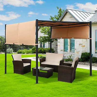 Outdoor Pergola Waterproof Gazebo Canopy Sturdy Frame Patio Pergola For Porch  • $198.99