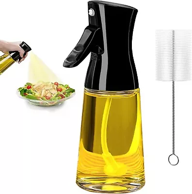 180ml Glass Olive Oil Dispenser Bottle - Oil Sprayer For Cooking - Durable • $13.99