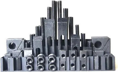 KATSU 58Pcs Milling Clamping Kit M12 Metric Engineering Precision Universal T-Sl • £55.50