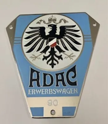 Car Badge - German ADAC  Car Grill Badge Emblem Mg Jaguar Trimph Audi Vw • $44.10