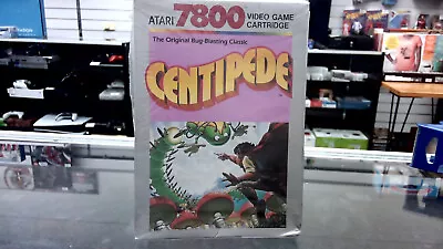 1987 Centipede Atari 7800 Video Game Classic 80s Arcade Game CIB • $120