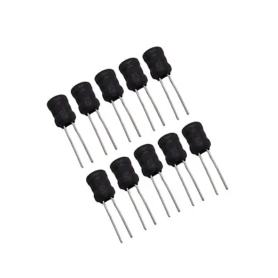  10pcs 10mH 103 Inductor Choke Radial Lead Power Inductor 6mm X 8mm • $4.65