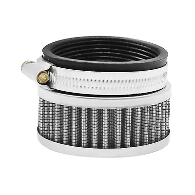 Motorcycle Scooter Air Intake Filter Cleaner &Clamp Stainless Steel US 48mm-52mm • $7.87