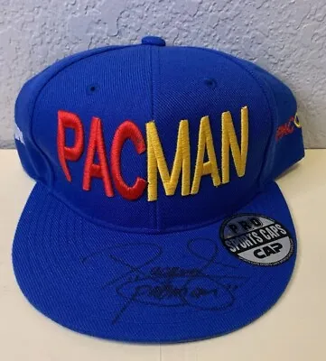 $49 • Buy Manny Pacquiao Autographed Signed Hat Cap Blue