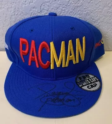 Manny Pacquiao Autographed Signed Hat Cap Blue • $59