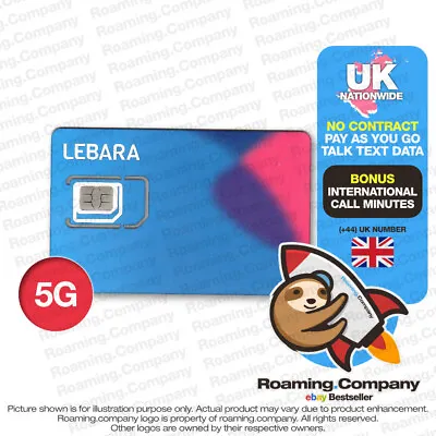 🚀 United Kingdom 5G DATA TALK TEXT PAYG Travel SIM Hotspot Roaming UK Vodafone • $9.90