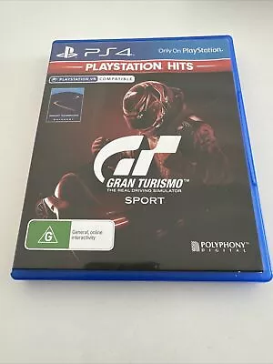 PS4 Gran Turismo Sport  Sony PlayStation 4 VR Compatible VGC • $21.95