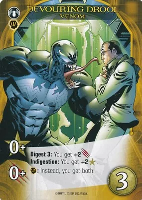 VENOM Upper Deck Marvel Legendary VENOM DEVOURING DROOL • $1.99