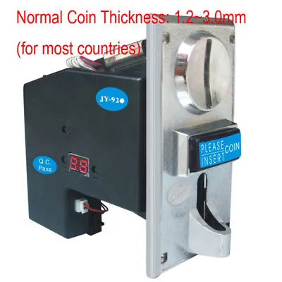 Arcade Multi Coin Acceptor Selector Token Machine Support 1-8 Kinds Of Coins • $37.99