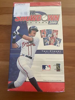 2000 MLB Showdown Card Game New Sealed 2 Player Starter Set Maddux Holograhic • $9.99