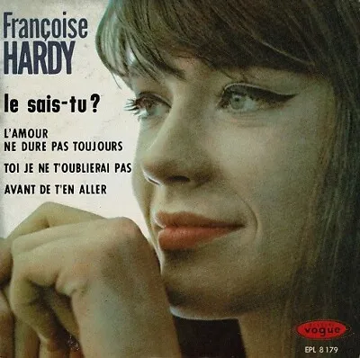 £14.99 • Buy FRANCOISE HARDY Le Sais-Tu EP Vinyl Record 7 Inch French Disques Vogue 1963 Pop