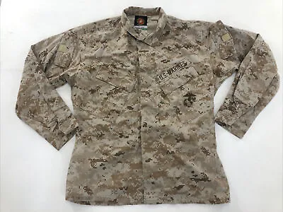 USMC Desert Marpat Camouflage MCCUU Small Short Blouse Shirt Jacket Buzz Off • $38.39