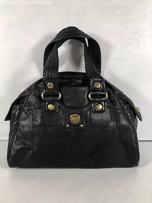 Marc By Marc Jacobs Womens Black Leather Inner Pockets Medium Shoulder Bag • $17.99