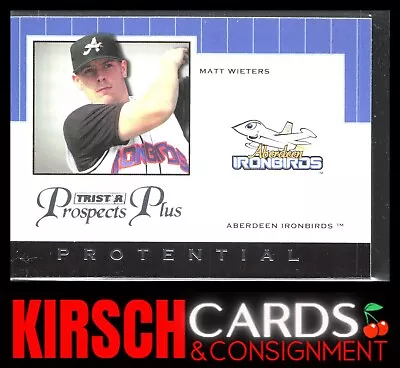 Matt Wieters 2007 TriStar Prospects Plus #PT-MW Protential • $1.69