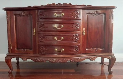 $475 • Buy Antique Queen Anne Solid Sideboard C. 1900