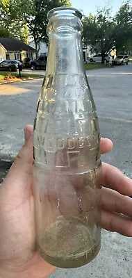 Vintage Woodcock Soda Georgetown SC Embossed Bottle Coca Cola Bottling Co. • $24.99