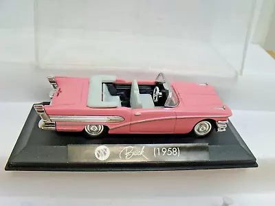 New Ray (china) 1958 Buick Pink Original Display Plastic Case 1:43? New Cond • $4.99