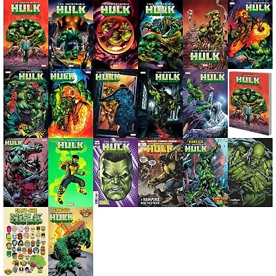 Incredible Hulk (2023) 1-10 11 Giant-Size Variants | Marvel | COVER SELECT • $49.88