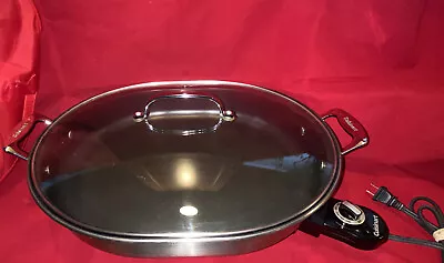 $80 • Buy Cuisinart Nonstick Oval Electric Skillet  Ex￼ Lg