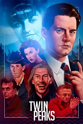 Movie Twin Peaks Vintage Classic Tv Show Wall Art Home Decor - POSTER 20x30 • $23.99