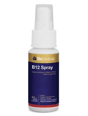 BioCeuticals B12 Healthy Blood & Energy Production Vegan 50mL Oral Liquid Spray • $28.12