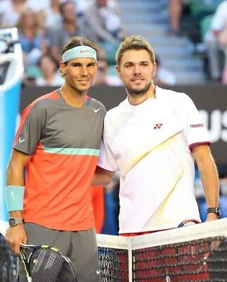 Rafael Nadal And Stan Wawrinka Unsigned 10  X 8  Photo - Tennis Icons *6119 • £2.70