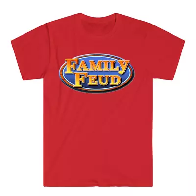 Family Feud Logo Men's Red T-Shirt Size S To 5XL • $20.24