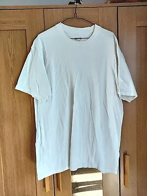 £8.99 • Buy Kirkland Mens White T Shirt Size Large Short Sleeve Crew Neck Length 31 Stretch