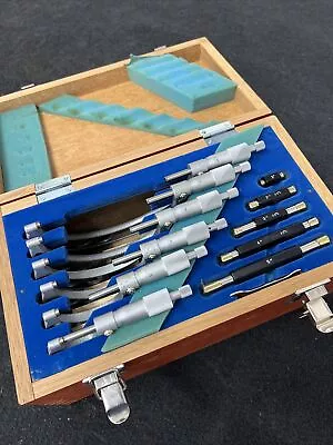 NSK SERIES 201 SERIES 303 Outside Micrometer Set. 0-6” • $395