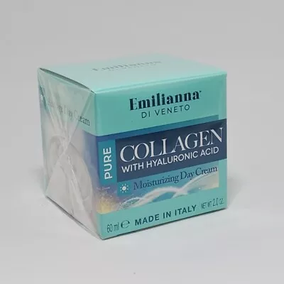 Emilianna Di Veneto Pure Collagen Moisturizing Day Cream W/ Hyaluronic Acid 2 Oz • $17.99