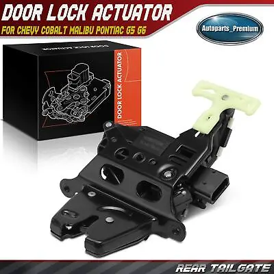 Rear Tailgate Trunk Lock Actuator For Chevy Cobalt Malibu Pontiac G5 G6 Pursuit • $28.99