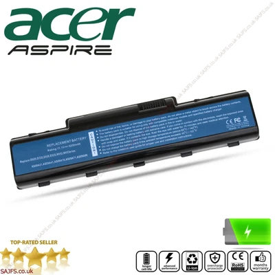 £24.95 • Buy Genuine Battery For Acer EMachines D525 E525 E625 E725 Aspire 5732Z 5332 AS09A31