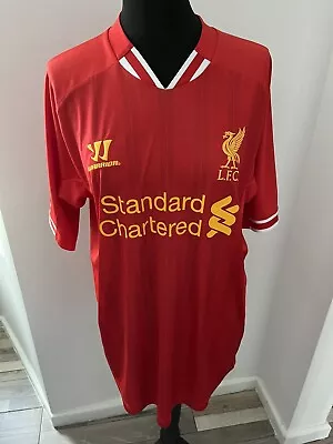 LIVERPOOL HOME FOOTBALL SHIRT JERSEY Warrior SIZE XL • £12