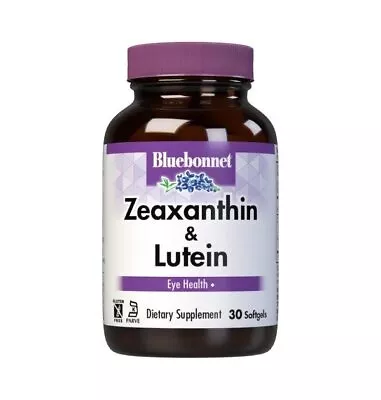 Bluebonnet Zeaxanthin Plus Lutein 30 Softgel • $17.56