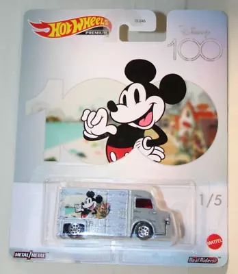 Hot Wheels Premium Citroen Type H 1/5 Silver HCN85 DLB45 Mickey Mouse • $7.99