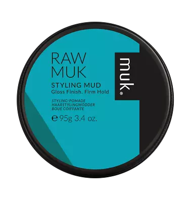 Raw Muk Hair Wax Styling Mud 95g - Firm Hold With A Shine!  • £13.95