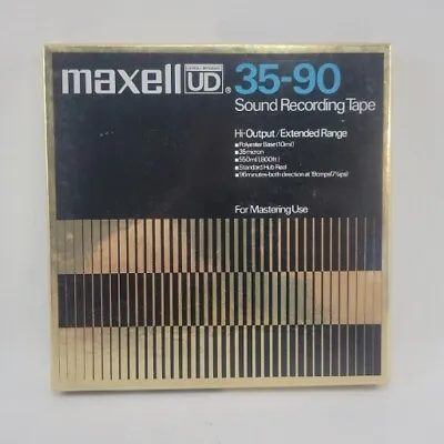 Maxell UD3590 Standard Hub Reel Tape • $14.95