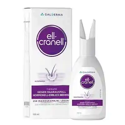 Ell Cranell 100ml 250mg Hair Loss Growth Men Women With Patented Applicator UK • £44.99