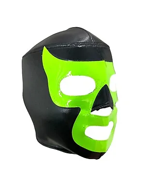 LUCHA DEMON (pro-fit) Lucha Libre Mexican Wrestling Luchador Costume Mask - Gree • $19.99