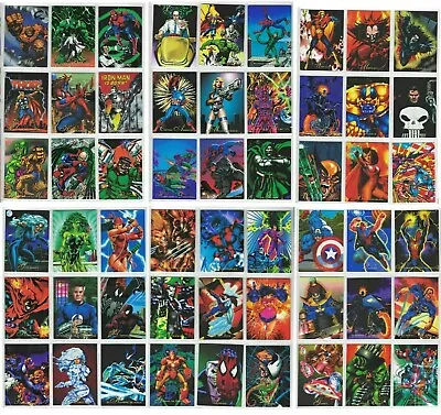 1995 Marvel Pepsicards Full Set Cards Basic + Specials + Holograms Spidy Reprint • $101.66