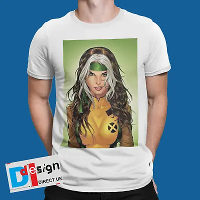 X-Men T-Shirt Rogue 90s Marvel Cartoon Comic Super Hero Retro Teen 80s Movie • £5.99