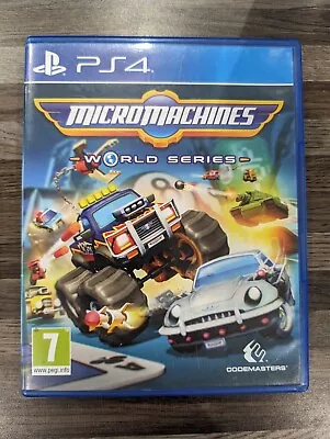 Micro Machines: World Series (Sony PlayStation 4 2017) PS4  • £9