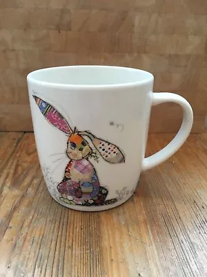 ☕️ Lesser & Pavey Fine China Mug Binky Bunny Bug Art Gift Patchwork Cute Rabbit • £5.99