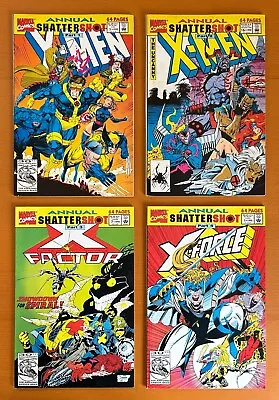 Shattershot Marvel Annuals All 4 Parts X-men X-Factor X-Force (Marvel 1992) • £16.95