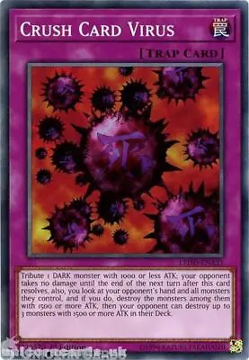 LEDD-ENA31 Crush Card Virus 1st Edition Mint YuGiOh Card • £0.99