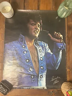 $20 • Buy Vintage Elvis Original Concert Poster Rare 1976 Providence Rhode Island