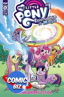 My Little Pony Friendship Is Magic 10th Anni (2022) 1st Printing Variant Cover C • £6.75