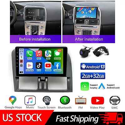 For 2009-2012 Volvo Xc60 Wifi Apple Carplay Radio Android 13 Rds Gps Navigation • $175.99