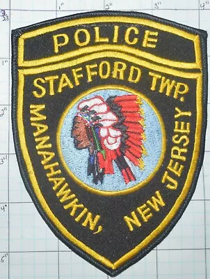 New Jersey Manahawkin Stafford Township Police Dept Vintage Patch • $16