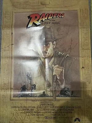 Raiders Of The Lost Ark Official Film Poster Magazine 1981 • £12